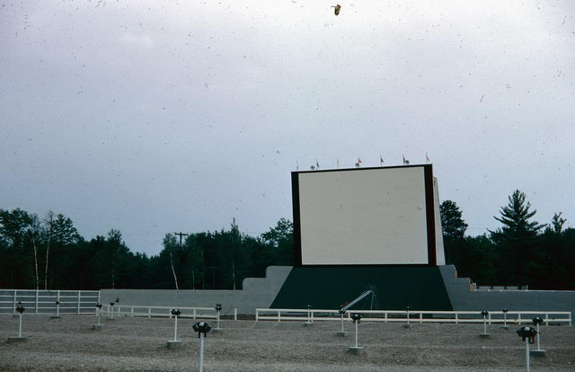 Tawas Drive-In Theatre - 1950 Shot From A S Al Johnson (newer photo)